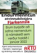 ENDURMENNTUN ATVINNUBLSTJRA - FJARKENNSLA - JAN 2022
