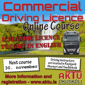 COMMERCIAL DRIVING LICENCE - November 2023