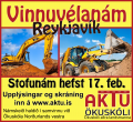 STRA VINNUVLANMSKEII, HELGARNMSKEI 17. FEB.